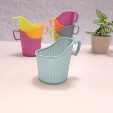 종이컵 받침 종이컵 손잡이 홀더 5개, 1개