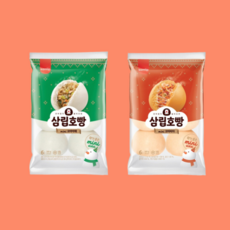 대용량 삼립호빵 냉동 미니꼬마호빵 야채4봉+피자4봉 (48입) 외 에어프라이어 간식 겨울간식 캠핑간식