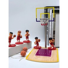 미니 농구대 장식 소품 소형 데스크테리어 책상 탁상, 1개, 투명 백보드 사격기 선물 상자 패키지를