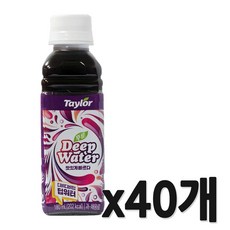 테일러 푸룬 딥워터, 180ml, 40개