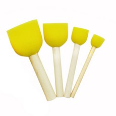 스펀지 붓 스폰지 브러쉬 폼브러쉬 세트, 1세트