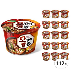 농심 오징어짬뽕 컵, 112개