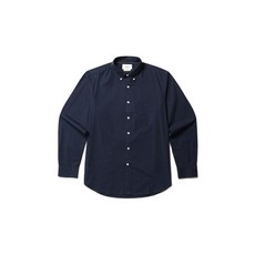 OLZEN 남성) 덤블 워싱 트윌 솔리드 셔츠_ZOF3WC1302NV ZOF3WC1302NV 153285