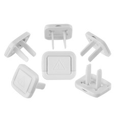 Perfect 安全插座保護蓋 防觸電保護套 居家安全防護必備, 方款, 1個