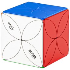 小小店舖 奇藝魔方格 四葉草 魔術方塊 異形方塊 益智玩具 彩色