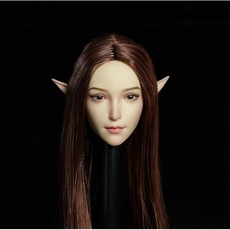 SUPER DUCK 1/6 比例 妖精耳朵 女頭雕 SDH021, 1個