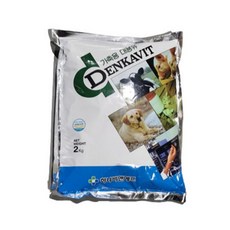 덴카비트 2kg 가축용 송아지 염소 강아지 고양이 망아지 대용유, 1개
