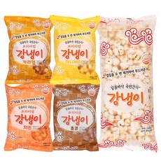 국민간식 강냉이 5종 (일반 카라멜 허니버터 치즈 초코), 1박스