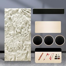 꾸꾸상점 실내벽마감재 벽 아트월 마감재 건물 모조, 신형 두꺼운 60 120x5cm 30년 D