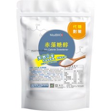 MedBIO 赤藻糖醇 無卡路里甜味劑, 1個, 通販規格300g