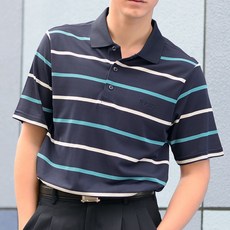 RATOPS 瑞多仕 男款 COOLMAX 排汗衫 DB8518 深藍色條紋 M碼