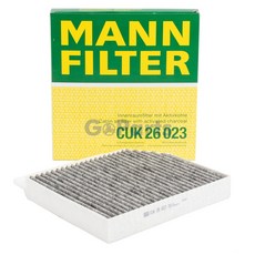 MANN CUK26023 冷氣濾網 賓士 BENZ W205 S205 W213 S213 GLC X253 室內濾網, 1個