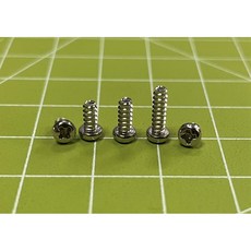 圓頭自攻平尾螺絲 電子螺絲 塑膠螺絲 ROHS REACH, 1個