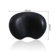 반신욕 미끄럼방지 욕조내 베개 흰색 등받이 욕조 쿠션, B. 블랙 목욕 베개, 블랙 목욕 베개, 1개