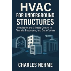 (영문도서)HVAC for Underground Structures: Ventilation and Climate Control in Tunnels Bas... Paperback, Independently Published, English, 9798283923703 Independently Published, English, 9798283923703