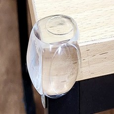 추카상점 투명원형모서리보호대1개입 식탁충격방지, 소, 1개