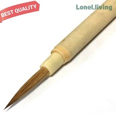 로넬리빙 칠성당 인장필 서예붓 5000 대형 브라운 전각용 1개입