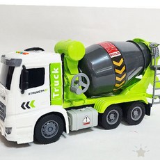 건설 현장 레미콘 트럭 중장비 시리즈 장난감 어린이 생일 선물용 완구, 1개, 상세페이지 참조