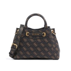 GUESS Emera Crossbody bag synthetic dark brown HWSA9316760-BNL