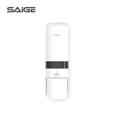 250毫升手動按壓式壁掛單頭洗手液機皁液盒皁液器, S-8181A(白色)滴液250毫升:如圖, 1個