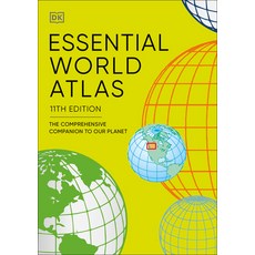 (영문도서) Essential World Atlas: The Comprehensive Companion to Our Planet Paperback, DK Publishing (Dorling Kind..., English, 9780593844137