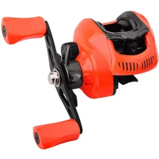 2021 신제품 7.2:1 기어비 베이트 캐스팅 릴 마그네틱 브레이크 시스템 최대 드래그 8-10kg 왼손 오른손 낚시 릴 213g, Shallow Spool, Right Hand