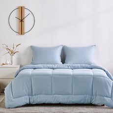 [모던하우스 광주역점]소프트 플러피 퀸 차렵이불 민트블루_CV0224230
