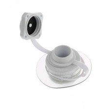 팽창식 수영장 배 Airbed 배를 위한 보충 공기판 나사, 플라스틱, 화이트