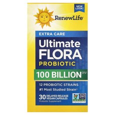 리뉴라이프 Ultimate Flora 프로바이오틱 활성 배양균 1000억 30정, REN12103, 1개