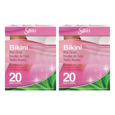 실키아 왁스 스트립 1+1, 2개