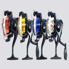 입문용 JM200낚시 릴 스피닝 바다 낚시 릴 줄포함 민물 용품, JM200릴 레드