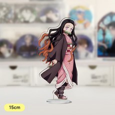 귀멸의 칼날 아크릴 스탠드 귀칼 굿즈 무한성 피규어, 네즈코