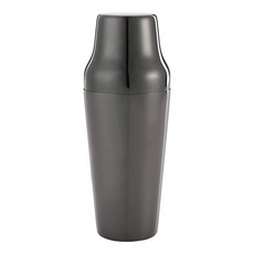 Barfly 칵테일 쉐이커 세트 700ml(24온스) 건 메탈 블랙, 1개
