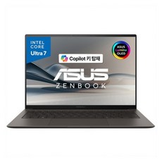 에이수스 2024 젠북 S 14 OLED 루나레이크 코어Ultra7, 수마이아 그레이, UX5406SA-PV070W, 1TB, 32GB, WIN11 Home