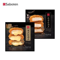 사보텐 일본 정통 오리지널 돈까스 2종 8팩 (등심4/치즈4) + 돈까스소스, 혼합 12팩(등심6+치즈6)