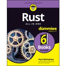 (영문도서)Rust All-In-One for Dummies Paperback, English, 9781394401901