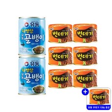 유동 자연산 골뱅이 300gx2개+번데기 130gx6개 통조림 +사은품, 2개