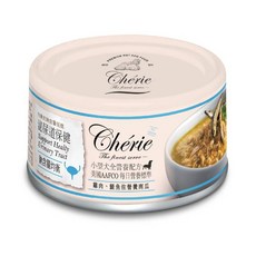 Chérie 法麗 小型犬全營養配方主食罐 泌尿道保健 雞肉鮪魚佐營養南瓜 80g, 1個, 雞肉佐營養南瓜