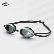 도수 수경 2.0 고글 투명 습기방지 옵티컬 물안경형, 무도수, 1개, 블루