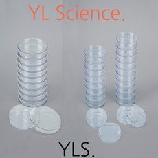 (YLS) 150mm 플라스틱 샤레 (샬레 패트리디쉬) Petri Dish (PS) 150mm, 150mm (10개입)