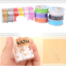 베네몰 레이스 마스킹 테이프 1P 다채로운 테이프, 빨간색