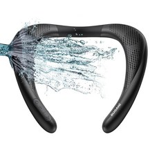 넥밴드 스피커 BUGANI 무선 넥 블루투스 스피커 트루 3D 스테레오 사운드 24시간 재생 가능한 경량 개인용 바디 스포츠 스피커, 넥밴드 스피커, BUGANI 무선 넥 블루투스 스피커