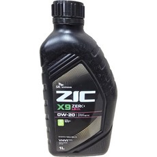 ZIC X9 ZERO 20 LS 1L 지크 제로 (0W20 C5급 SP), 1개