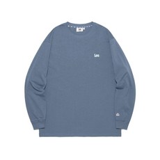 리 스몰 트위치 로고 긴팔 티셔츠 더스티 블루 377750