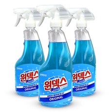 윈덱스 유리 세정제 오리지널 자동차 창문, 3개, 500ml