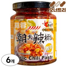 갈릭 칠리 페이스트, 6개, 280g