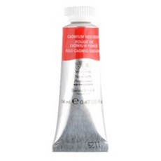 윈저앤뉴튼 프로페셔널 수채화 물감 14ml, 097 Cadmium red deep