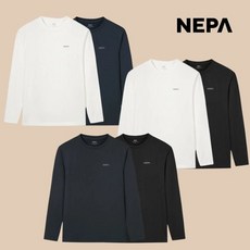 정품 네파 남성 여성 티셔츠 패키지 기능성 이너 긴팔 라운드티 7LE5300