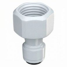 이안 정수기 부속 암나사, 1개, 1/4 6.3mm
