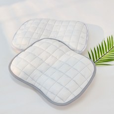 베베누보 닿자마자 시원한 하이퍼닉 듀라론 하이진 필로우 아기 짱구베개, 1개